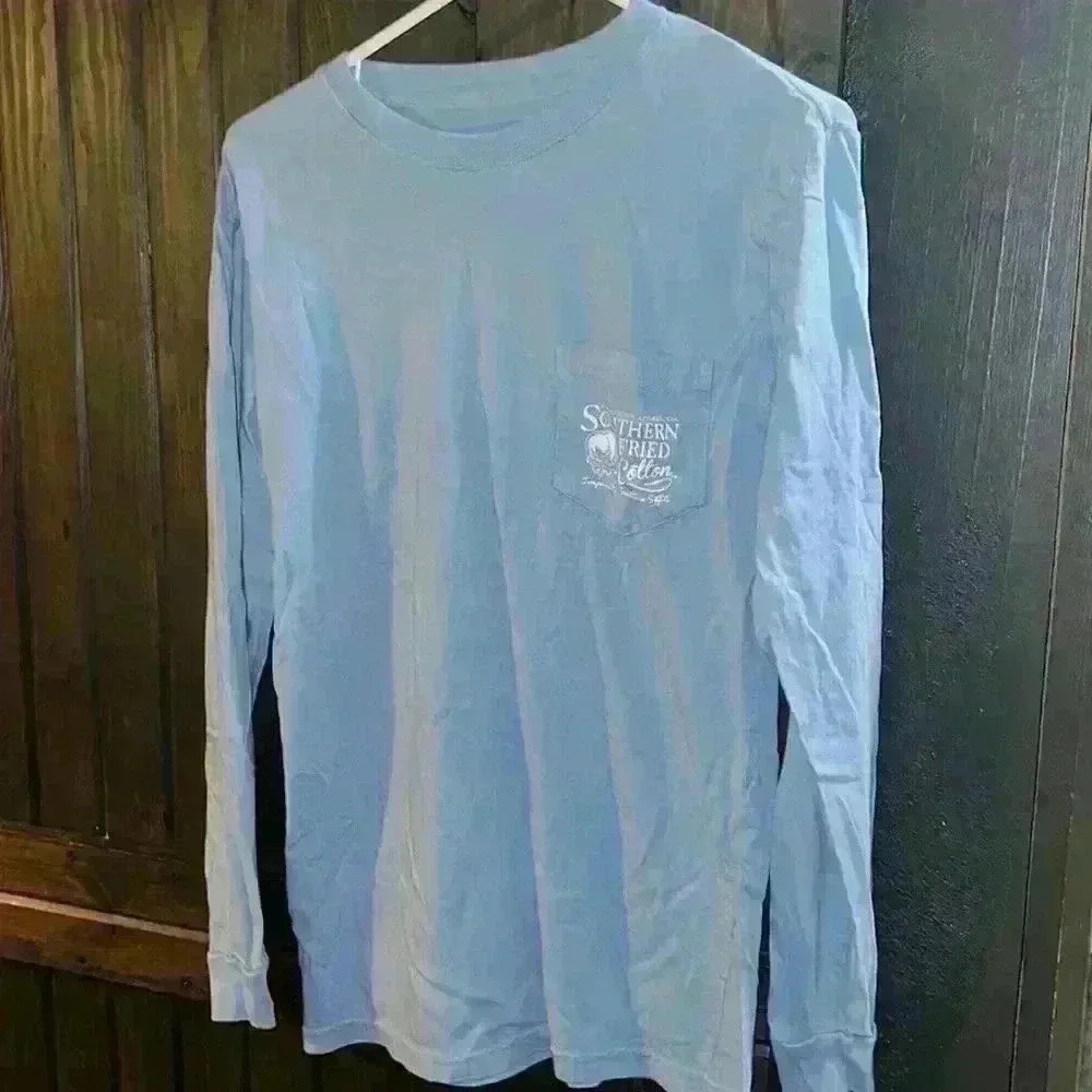 Southern Fried Cotton Shirt size S Bear